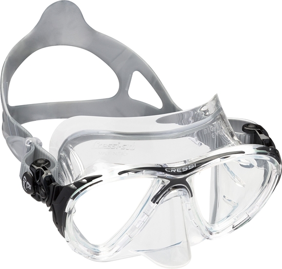 CRESSI BIG EYES EVOLUTION MASK SIL CRYSTALL/FRAME BLACK