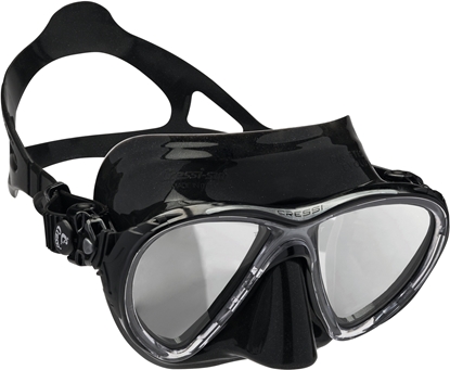 CRESSI BIG EYES EVOLUTION MASK SIL BLACK/FRAME BLACK LEN HD