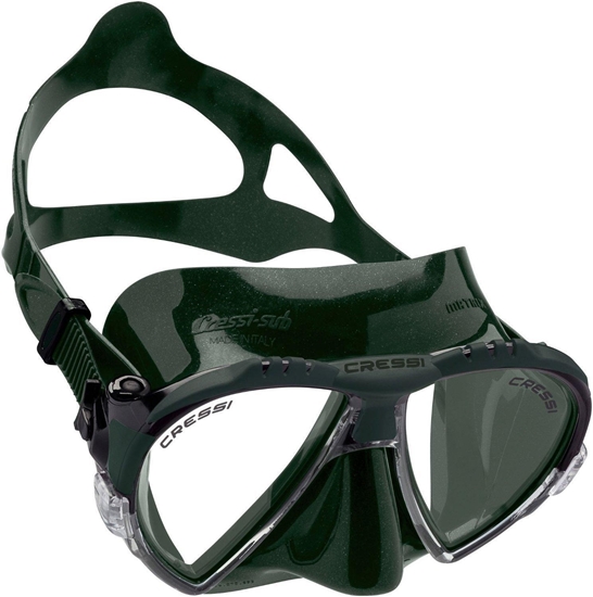 CRESSI MATRIX MASK SIL GREEN/FRAME GREEN