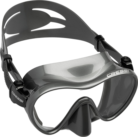 CRESSI F1 MASK SIL SILVER