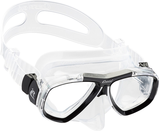CRESSI FOCUS MASK SIL CLEARL/FRAME CLEAR