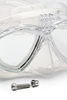 CRESSI ACTION MASK SIL CLEARL/FRAME CLEAR