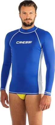 CRESSI RASH GUARD MAJICA MOŠKA DOLGI ROKAVI MODRA