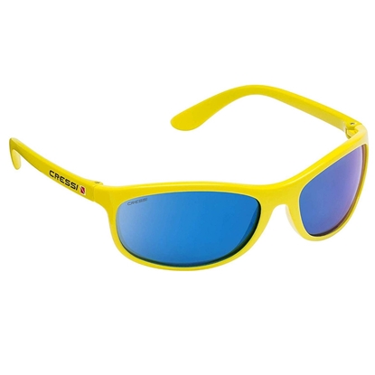 Cressi Rocker sončna očala rumen okvir / modre mirror leče