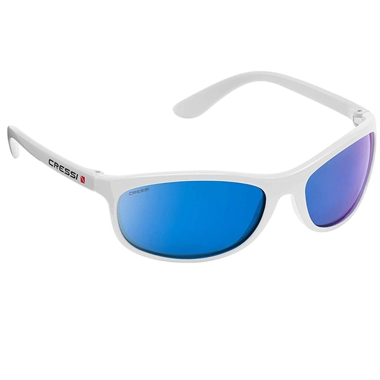 Cressi Rocker sončna očala bel okvir / modre mirror leče