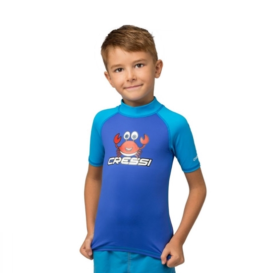 Cressi CRABBY junior rashguard  modra