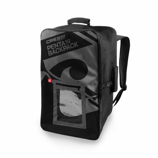 CRESSI NAHRBTNIK PENTA 90L ZA SUP/KAJAK   ČRNA