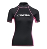 CRESSI RASH GUARD MAJICA ŽENSKA   črna/roza