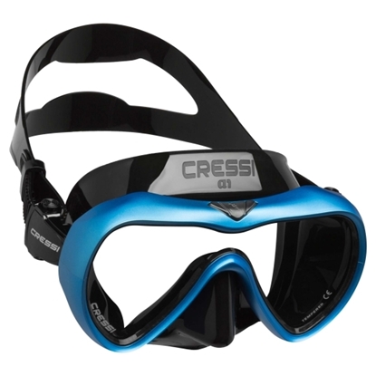 CRESSI 
CRESSI A1 MASKA   črna/modra