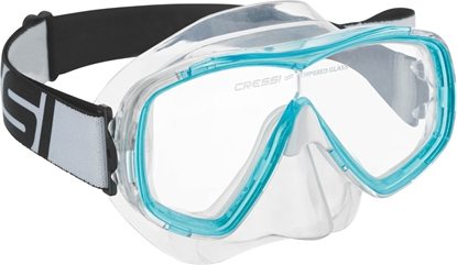 CRESSI 
CRESSI ESTRELLA OTROŠKA MASKA S TEKSTILNIM PAŠČKOM   prozorna/aquamarine