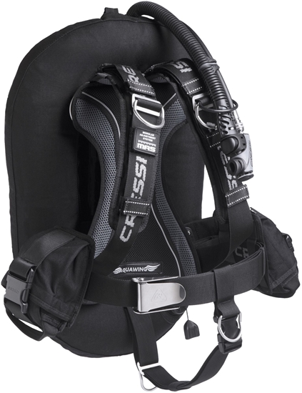 CRESSI CRESSI AQUAWING PLUS KOMPENZATOR BCD   črna