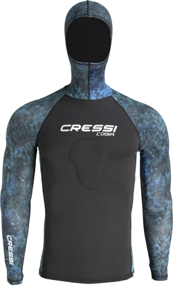 CRESSI COBIA RASHGUARD DOLGI ROKAVI   modra kamuflažna