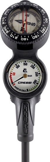 CRESSI CP2 KONZOLA KOMPAS+MERILEC TLAKA(bar)
