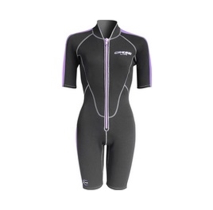 CRESSI LIDO ŽENSKI shorty 2mm  črna/lila