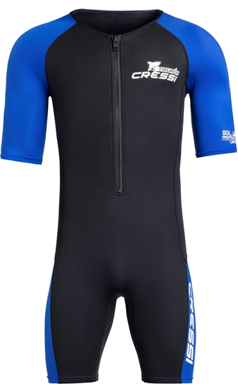 CRESSI TIBURON SHORTY MOŠKI 2mm  črna/modra