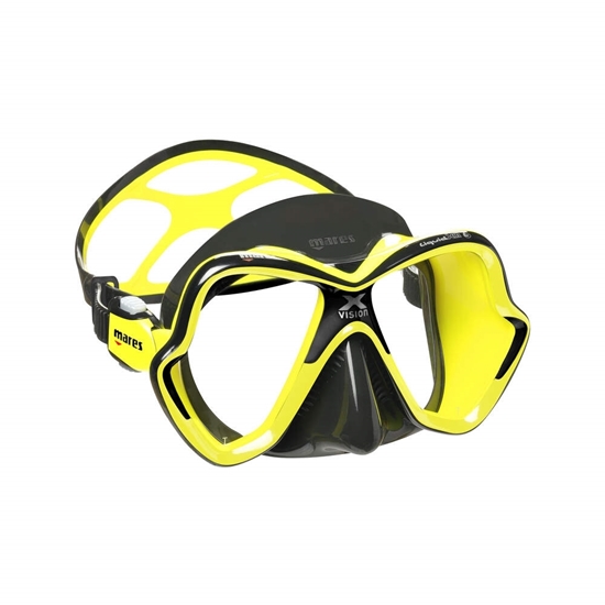 Picture of MARES Maska X-VISION ULTRA LS   črna/živo rumena