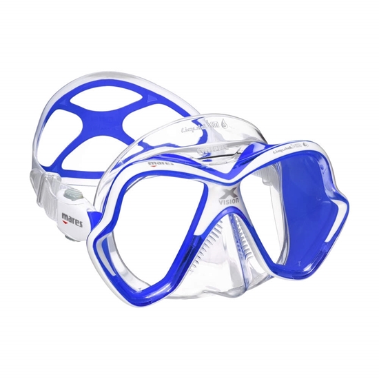 Picture of MARES Maska X-VISION ULTRA LS   prozorna/modra
