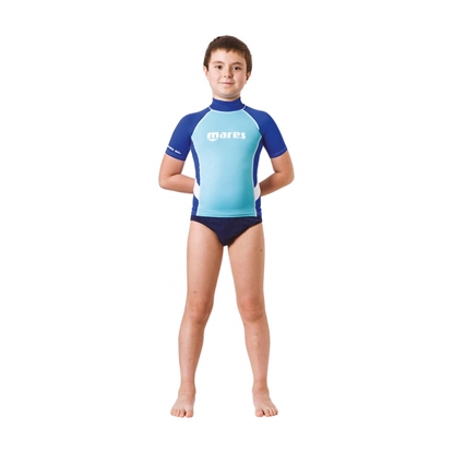 MARES Rash Guard S/S JUNIOR BOY   modra