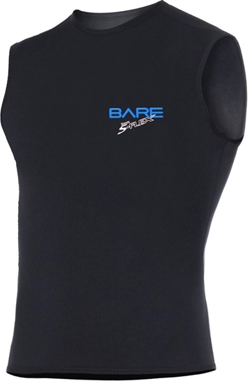 BARE  S-Flex Vest 3mm brezrokavnik moški vel.ML 3mm  črna ML