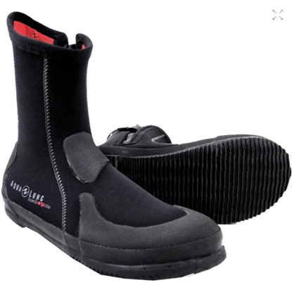 Aqualung SUPER ZIP ERGO ELITE ČEVLJI Z ZADRGO št.36 5mm  črna/rdeča