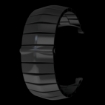 SUUNTO Črn titan pašček za DX BLACK