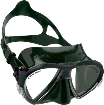 CRESSI MATRIX MASK SIL GREEN/FRAME GREEN CRESSI MATRIX MASK SIL GREEN/FRAME GREEN