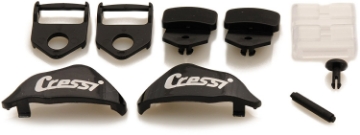 CRESSI ZAPONKA ZA MASKO BIG EYES ČRNA (2kosa) CRESSI ZAPONKA ZA MASKO BIG EYES ČRNA (2kosa)