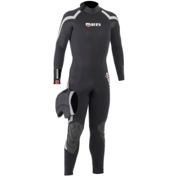 Mares Pioneer obleka moška 5mm črna 5 5 Mares Pioneer obleka moška 5mm črna 5 5