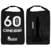 Cressi Dry Back Pack suha torba z naramnicami  60L črna