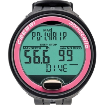 CRESSI DONATELLO POTAPLJAŠKI RAČUNALNIK ČRN/ROZA CRESSI DONATELLO POTAPLJAŠKI RAČUNALNIK ČRN/ROZA