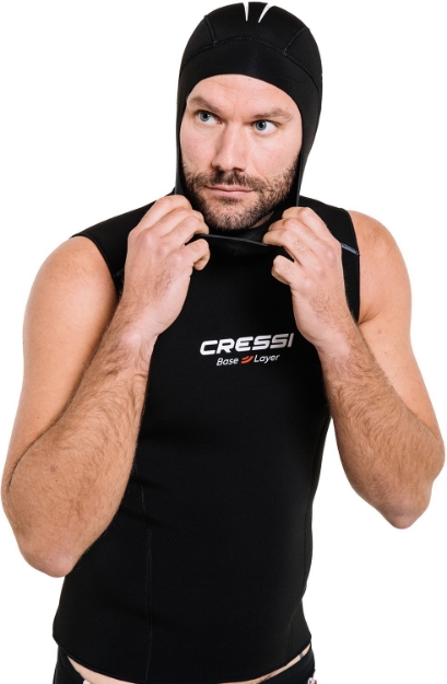 CRESSI NEOPRENSKI TELOVNIK S KAPUCO MOŠKI 2,5-5mm