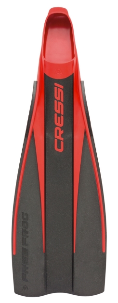 CRESSI FREE FROG PLAVUTI   črno/rdeče