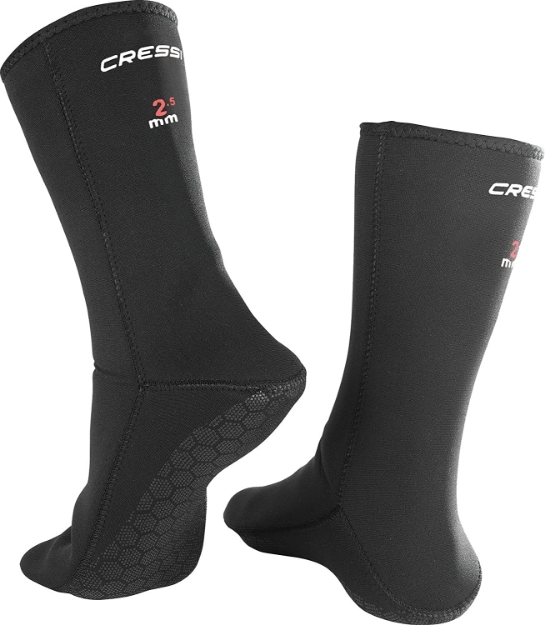 CRESSI METALLITE POTAPLJAŠKE NOGAVICE ČRNA 2.5mm