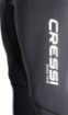 CRESSI GUARDIAN ŽENSKE NEOPRENSKE HLAČE 2mm  črna/modra