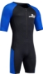 CRESSI TIBURON SHORTY MOŠKI 2mm  črna/modra