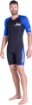 CRESSI TIBURON SHORTY MOŠKI 2mm  črna/modra
