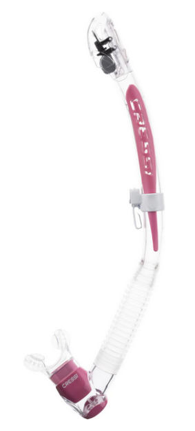 CRESSI ITACA ULTRA DRY DIHALKA prozorna roza